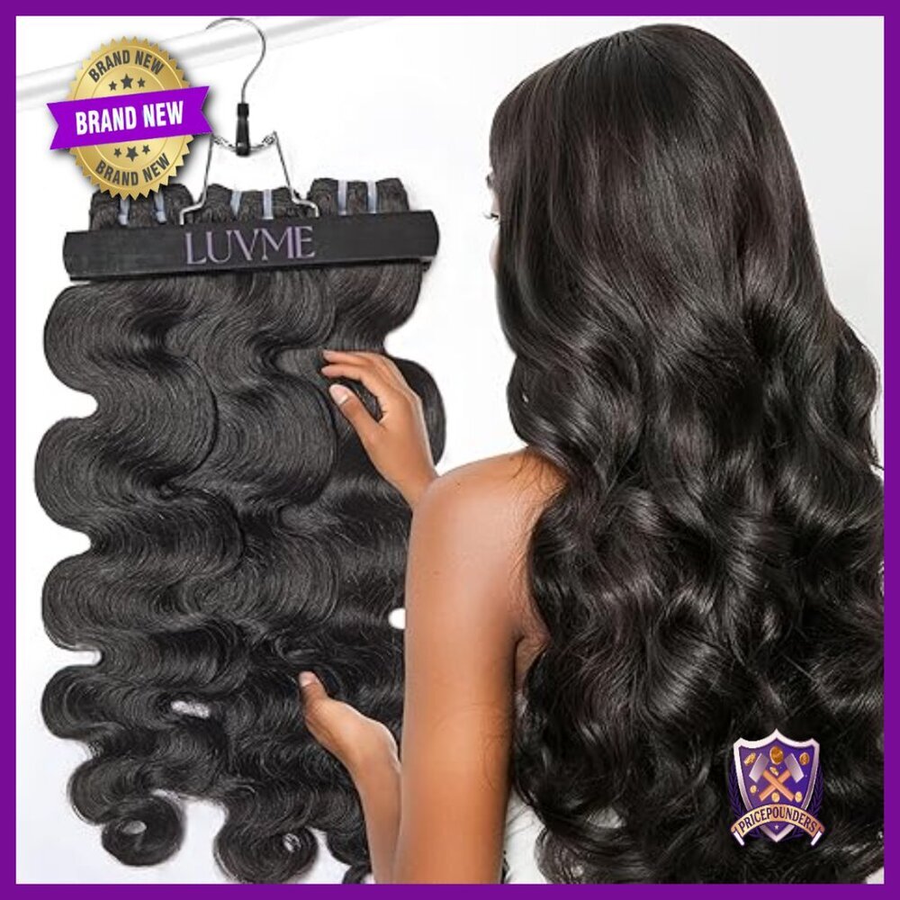 Virgin Brazilian Human Hair Bundles 3 Pack 20 22 24 Inch Body Wave